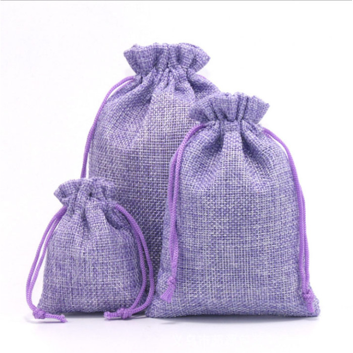 Linen bag Lilac