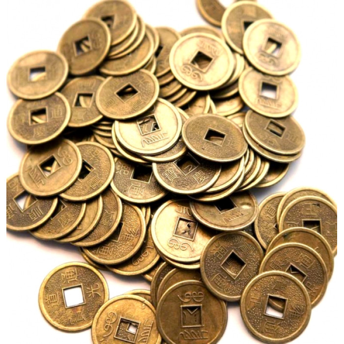 Coin piece bronze color 100 COINS
