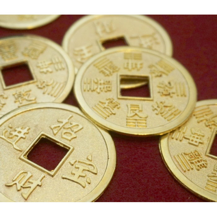 Gold color coin 10 pieces