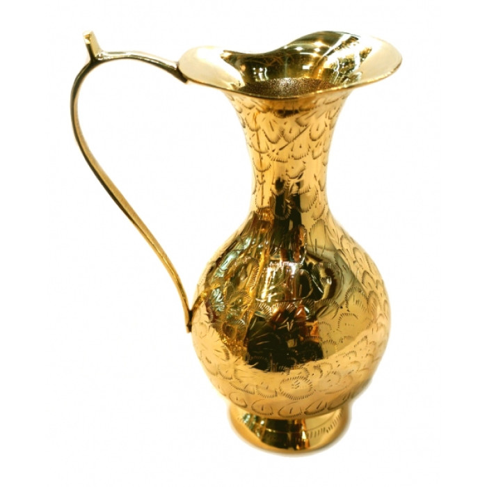 Vase yellow metal Art.26024