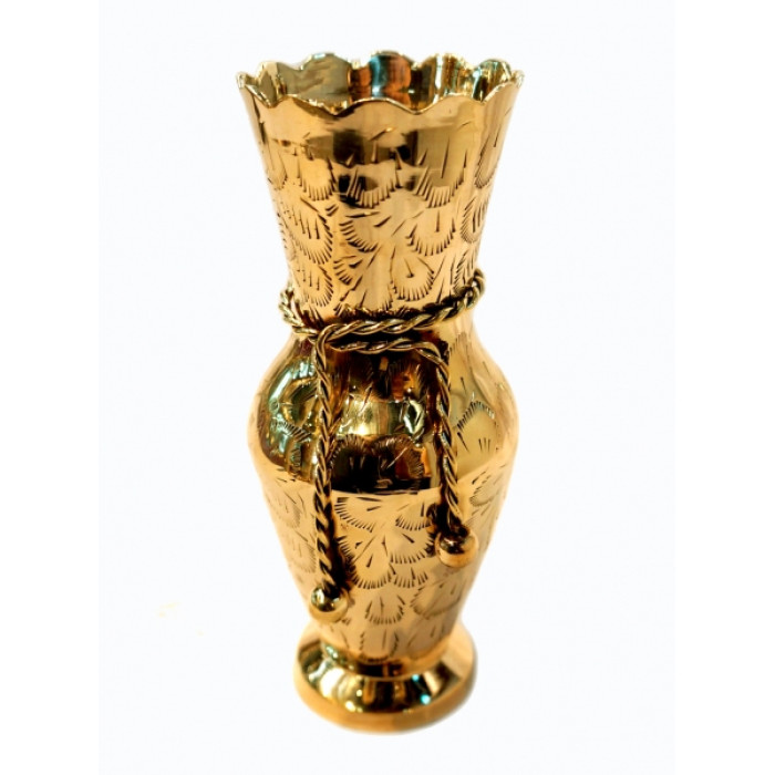  Vase yellow metal Art.4010
