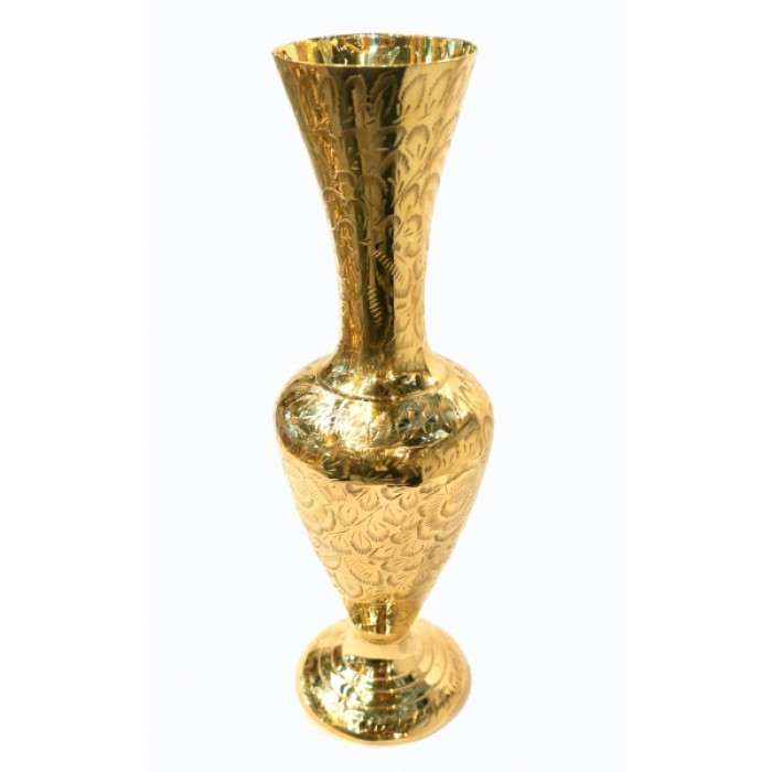 Vase yellow metal Art.4338