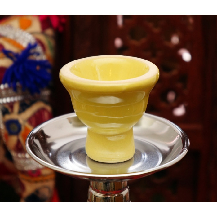 Spare cup for hookah Yellow