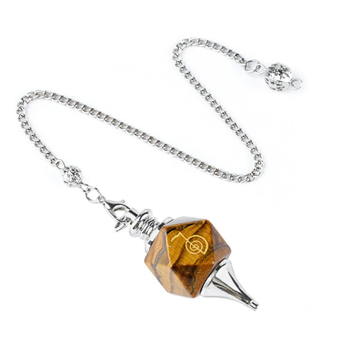 Dowsing Pendulum "Cho Ku Rei" Tiger's eye