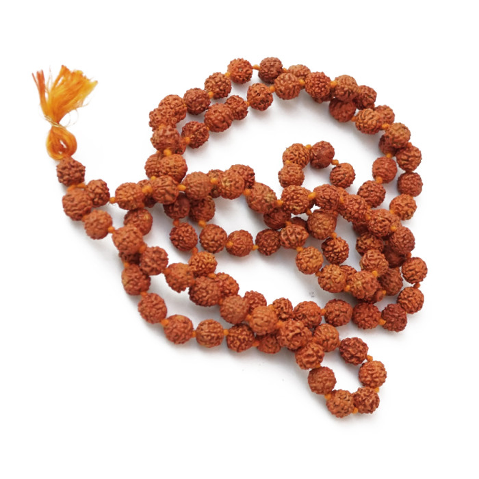 Rudraksha rosary tied 9mm. 108 beads