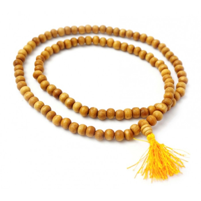 Rosary made of wood Kadamba 12mm.