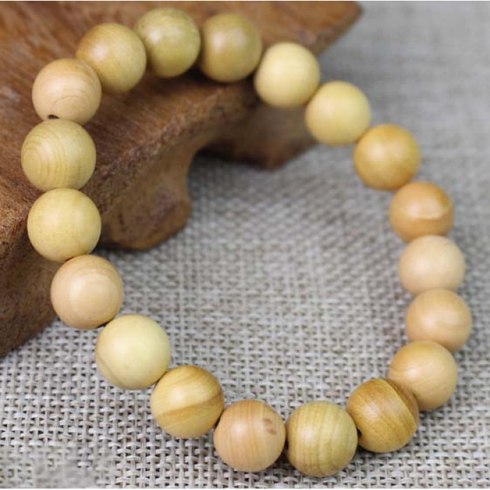 Rosary bracelet made of Boxwood