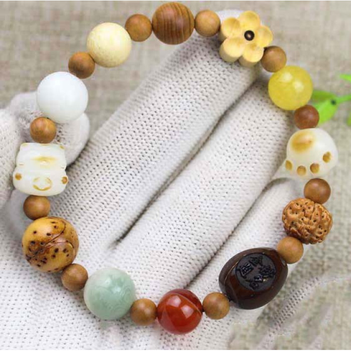 Bodhi Treasure Prayer Beads Bracelet №1