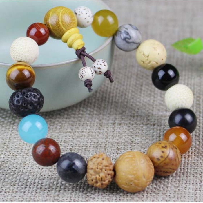 Bodhi Treasure Prayer Beads Bracelet №3