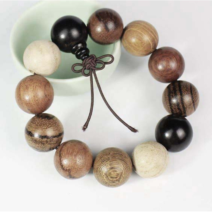 Prayer beads bracelet with a tassel Assorted 20mm