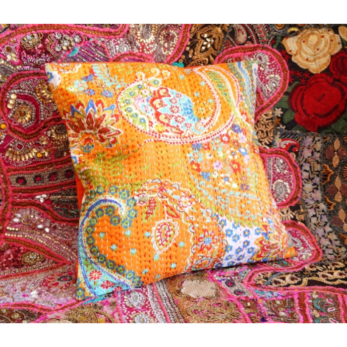 Indian pillowcase Orange