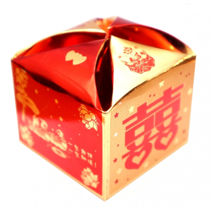 Gift box with gold No. 1 10 pieces.