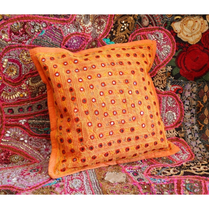 Indian pillowcase Orange