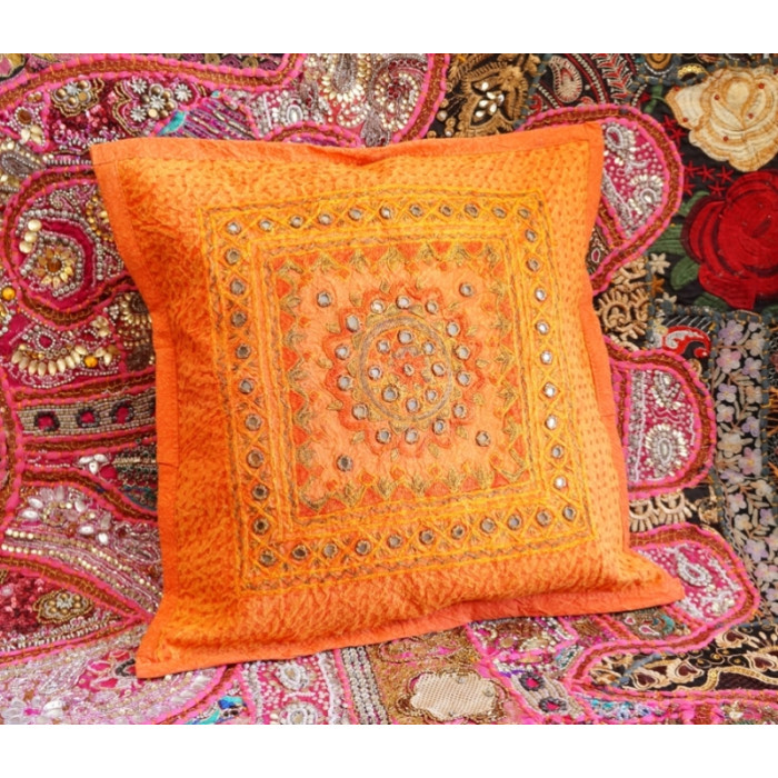 Indian pillowcase Orange