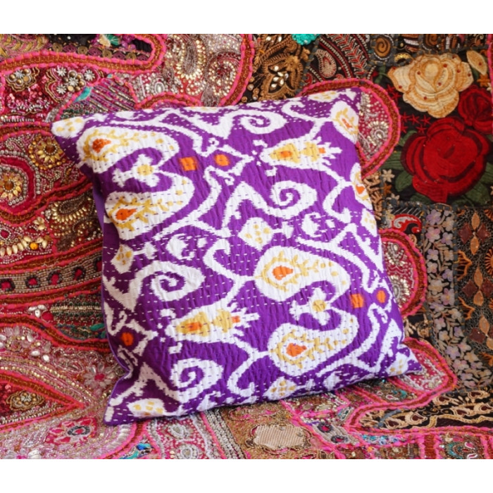 Indian pillowcase Purple