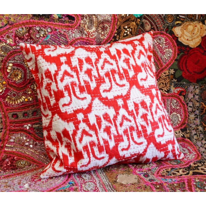 Indian pillowcase Red