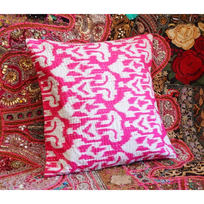 Indian pillowcase Pink