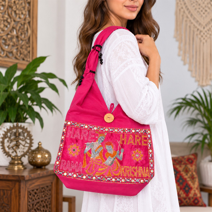 Bag Hare Krishna ME-4 Pink