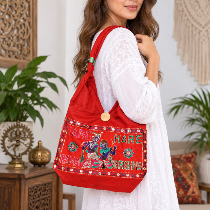 Bag Hare Krishna ME-4 Bag Red