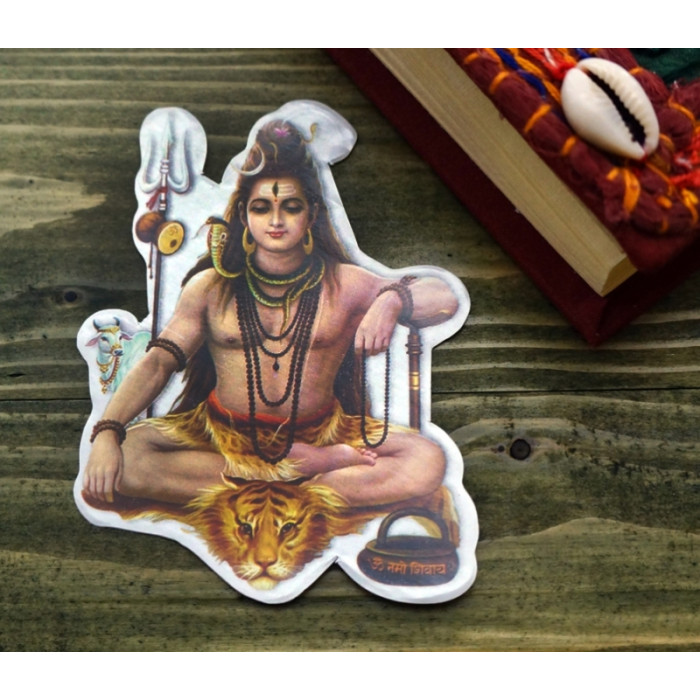 Paper sticker 10 pieces Shiva №16