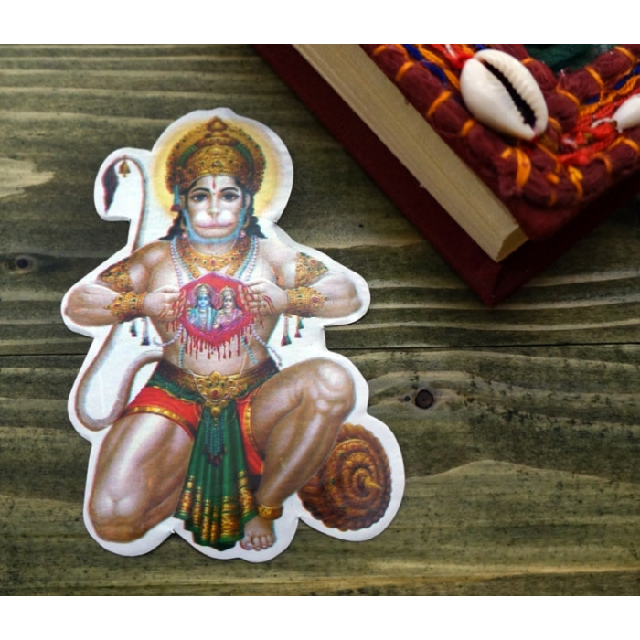 Paper sticker 10 pieces Hanuman №22