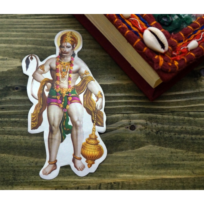 Paper sticker 10 pieces Hanuman №25