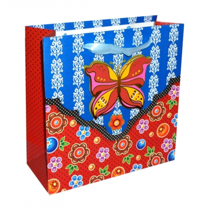 Gift package Butterfly Blue + Red