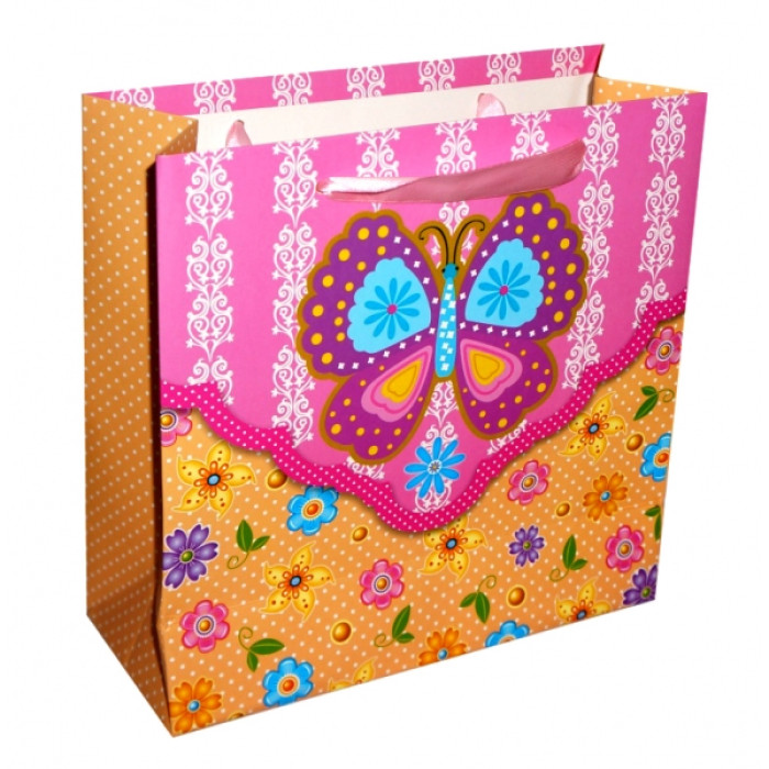 Gift package Butterfly Pink + Yellow