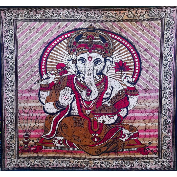 Double Bedsheet Ganesh colored