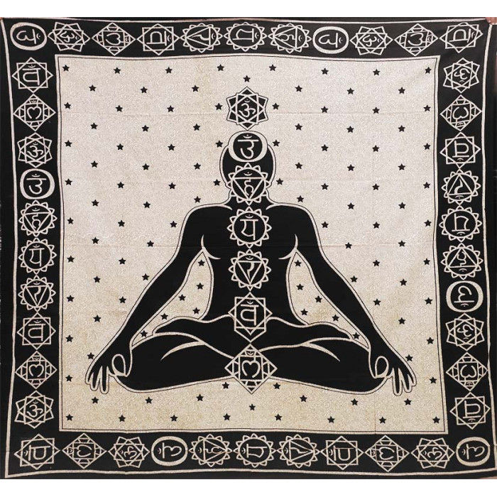 Double Bedsheet 7 chakras