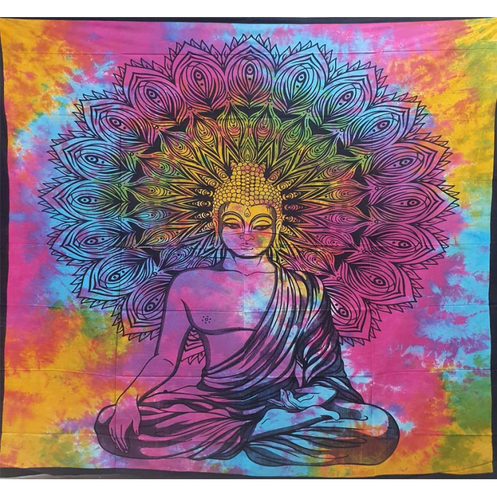 Double Bedsheet Buddha colored