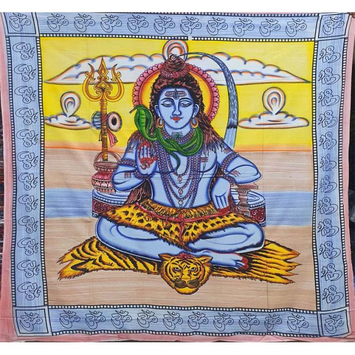 Double Bedsheet Shiva colored