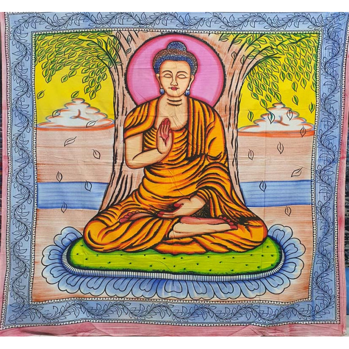 Double Bedsheet Buddha colored