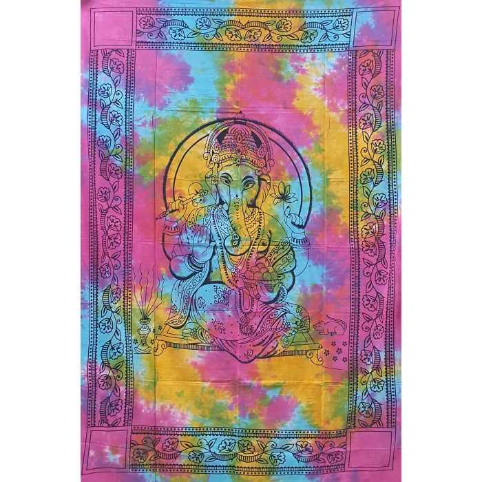 Single bedspread Ganesh colored