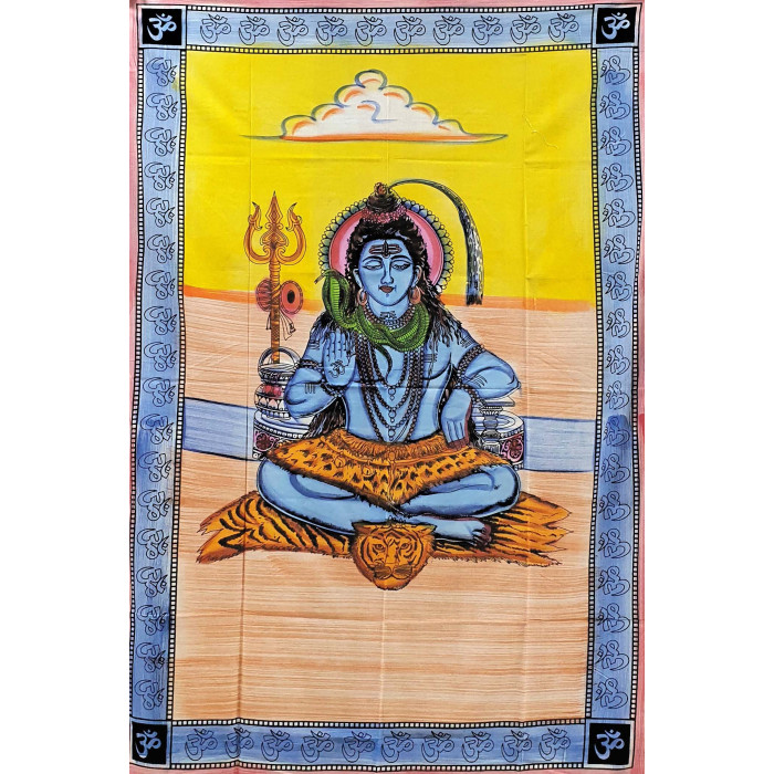 Single bedspread Shiva colored