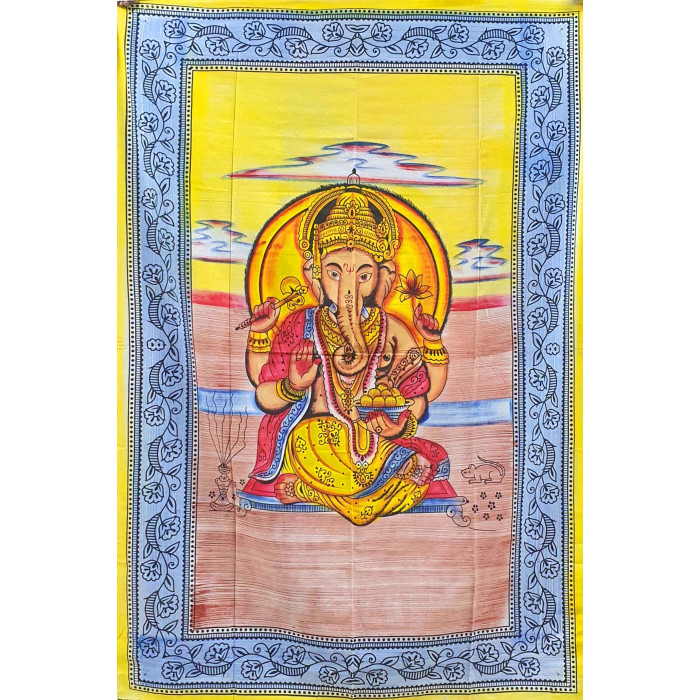 Single bedspread Ganesh colored