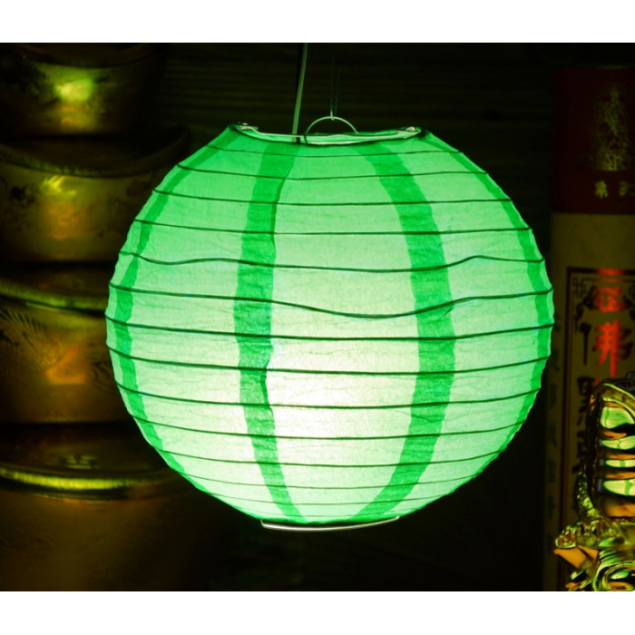 Lantern paper "Ball" Green