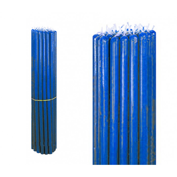 Candles bundles 1 kg. Blue #10