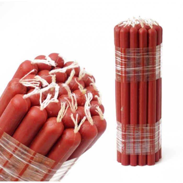 Small wish candles 0.5 kg. Red