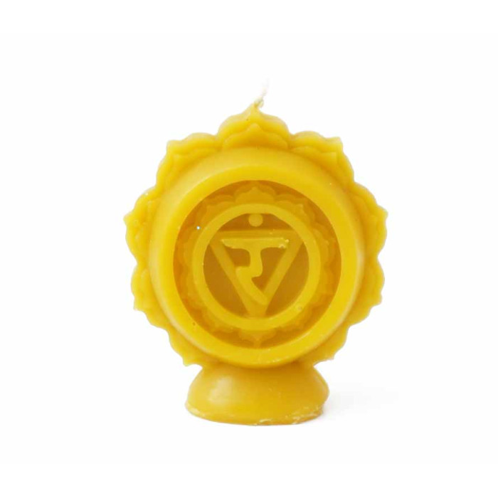 candle Chakra Yellow Manipura