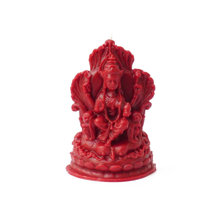 Ritual candle Lakshmi red