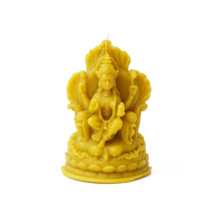 Ritual candle Lakshmi yellow