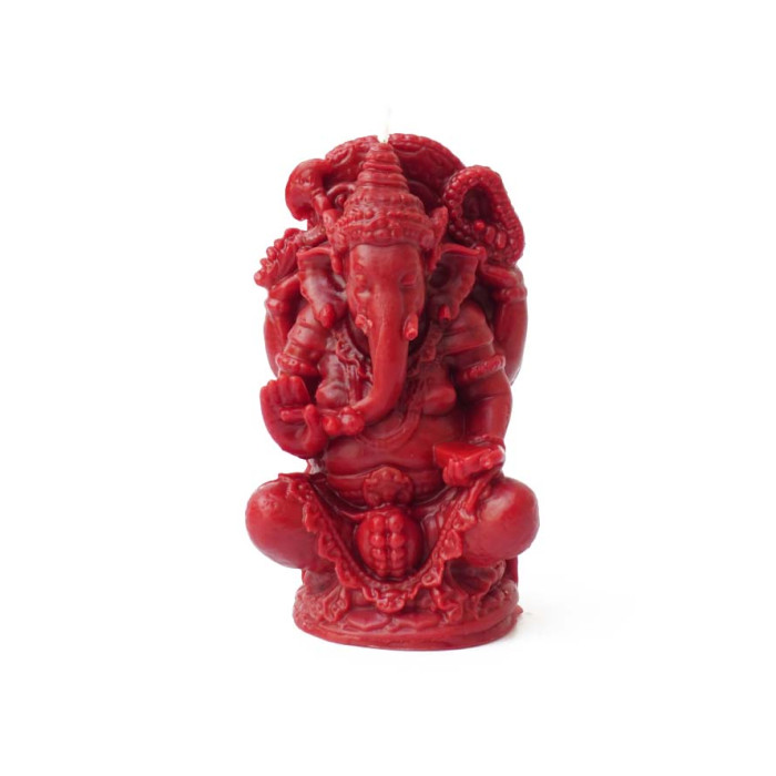 Ritual candle Ganesh red