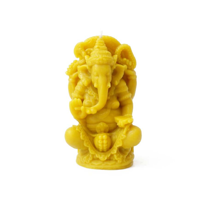 Ritual candle Ganesh yellow