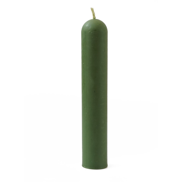 Wishing candle big green