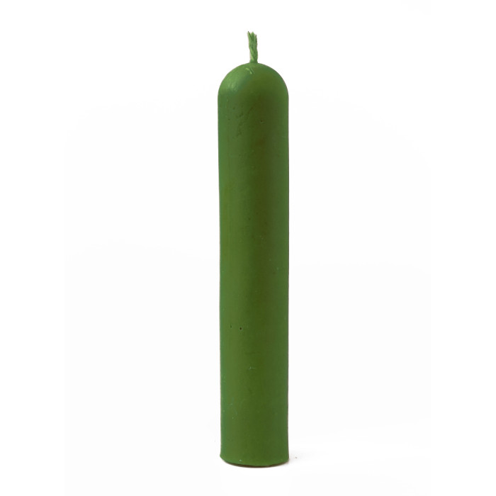 Large wish candle No. 5 Green