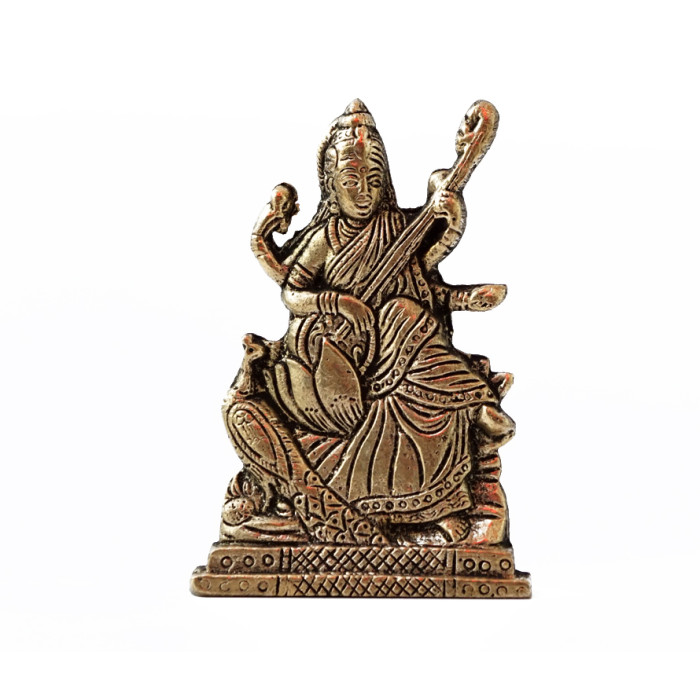 Bronze statue Saraswati