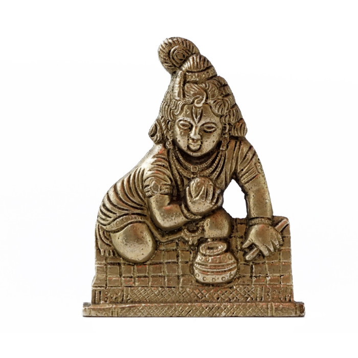 Bronze statue Little Krishna