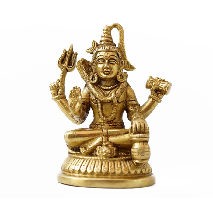 Bronze statue Shiva Shankar