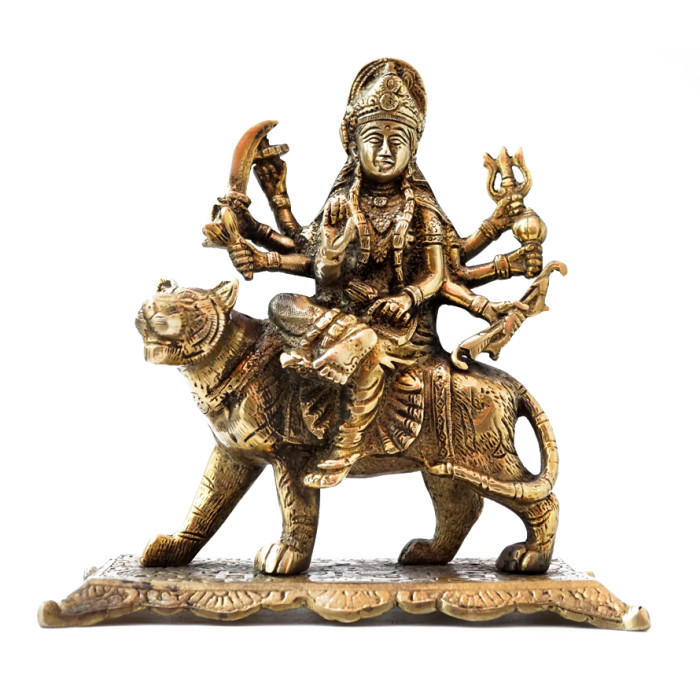 Bronze statue Durga